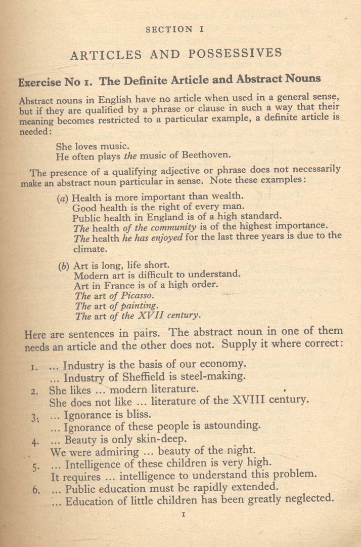 An Intermediate English Practice Book