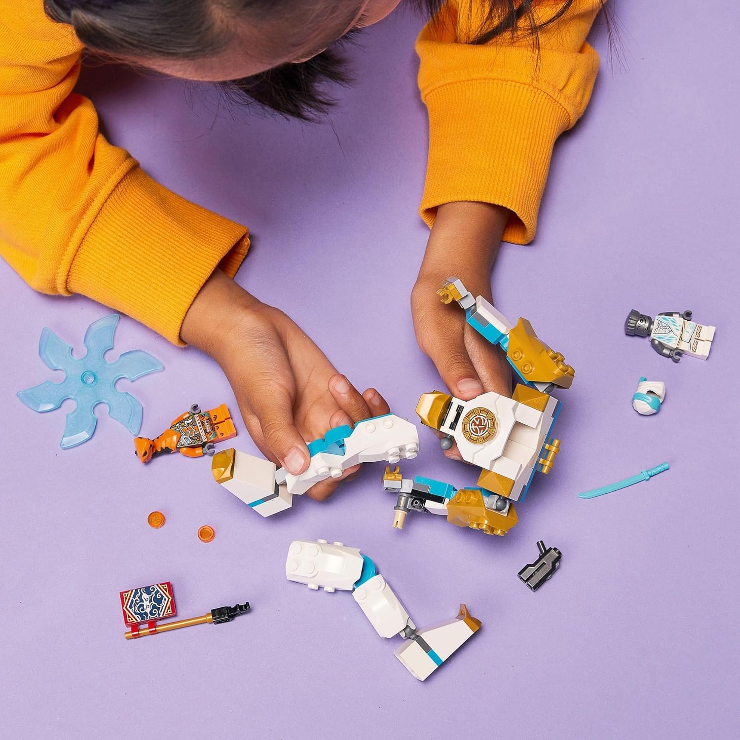 **MTS Toys**เลโก้ Lego 71761 Ninjago : Zane's Power Up Mech Evo