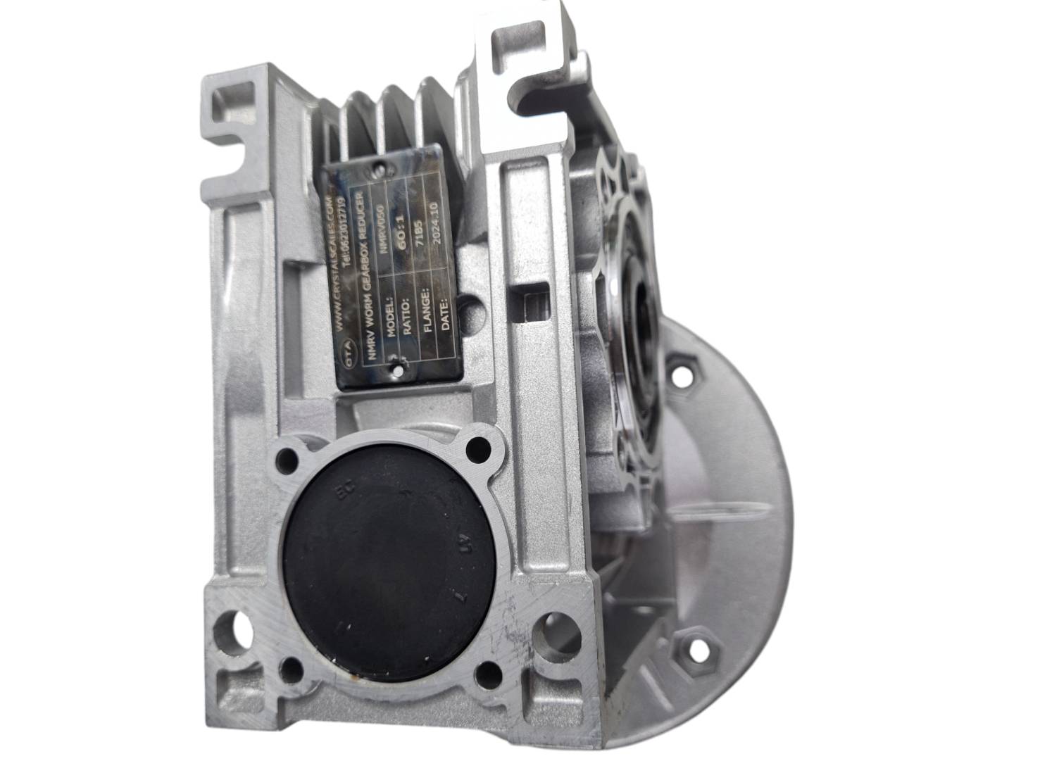 เกียร์ทดรอบCTA NMRV 050-71B5 สำหรับมอเตอร์ 1 แรง และ 0.5 แรงม้า เกียร์หนอนทดรอบ รู้ออก 25มม รูเข้า 14 มม