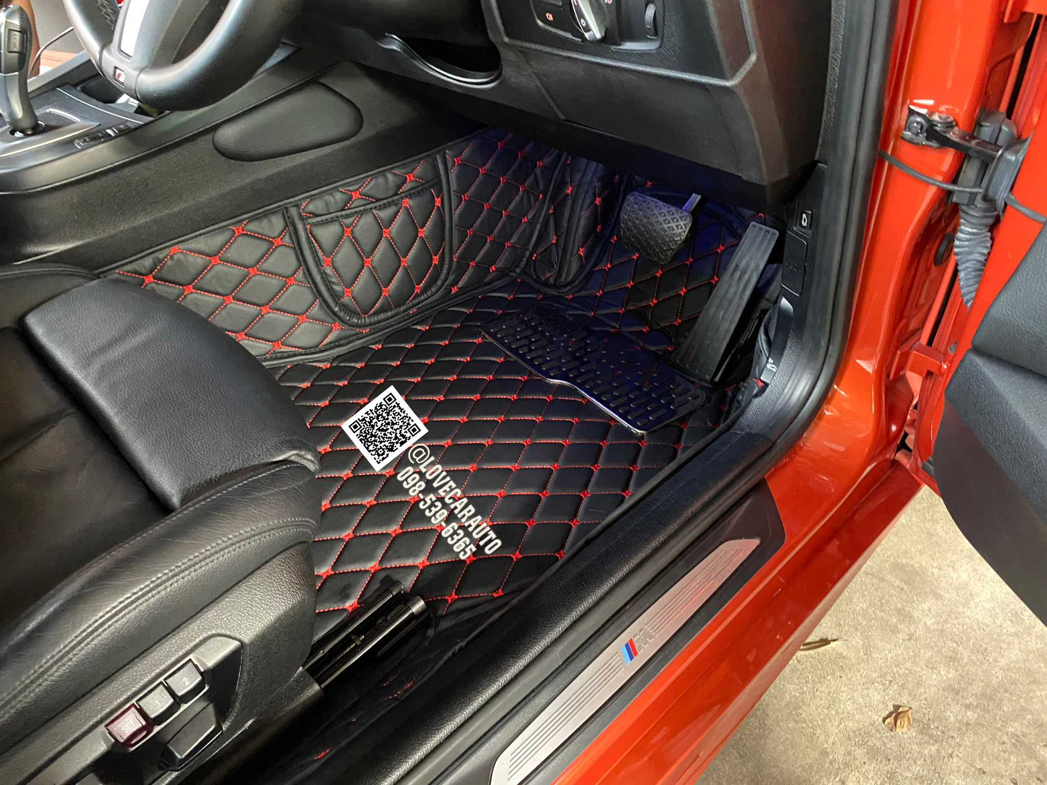 พรมปูพื้นรถยนต์ พรม6D BMW 118i F20