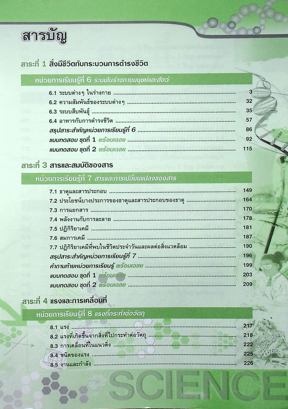 คู่มือเตรียมสอบ วิทยาศาสตร์ ม.2 เล่มรวม เทอม 1-2