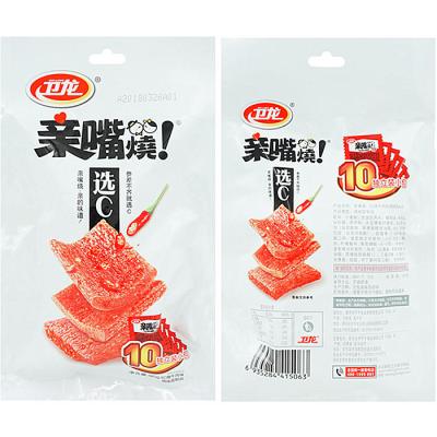 แผ่นเผ็ดพริกเสฉวนชนิดแผ่น(ล่าเถียว) ตรา Weilong (96g)