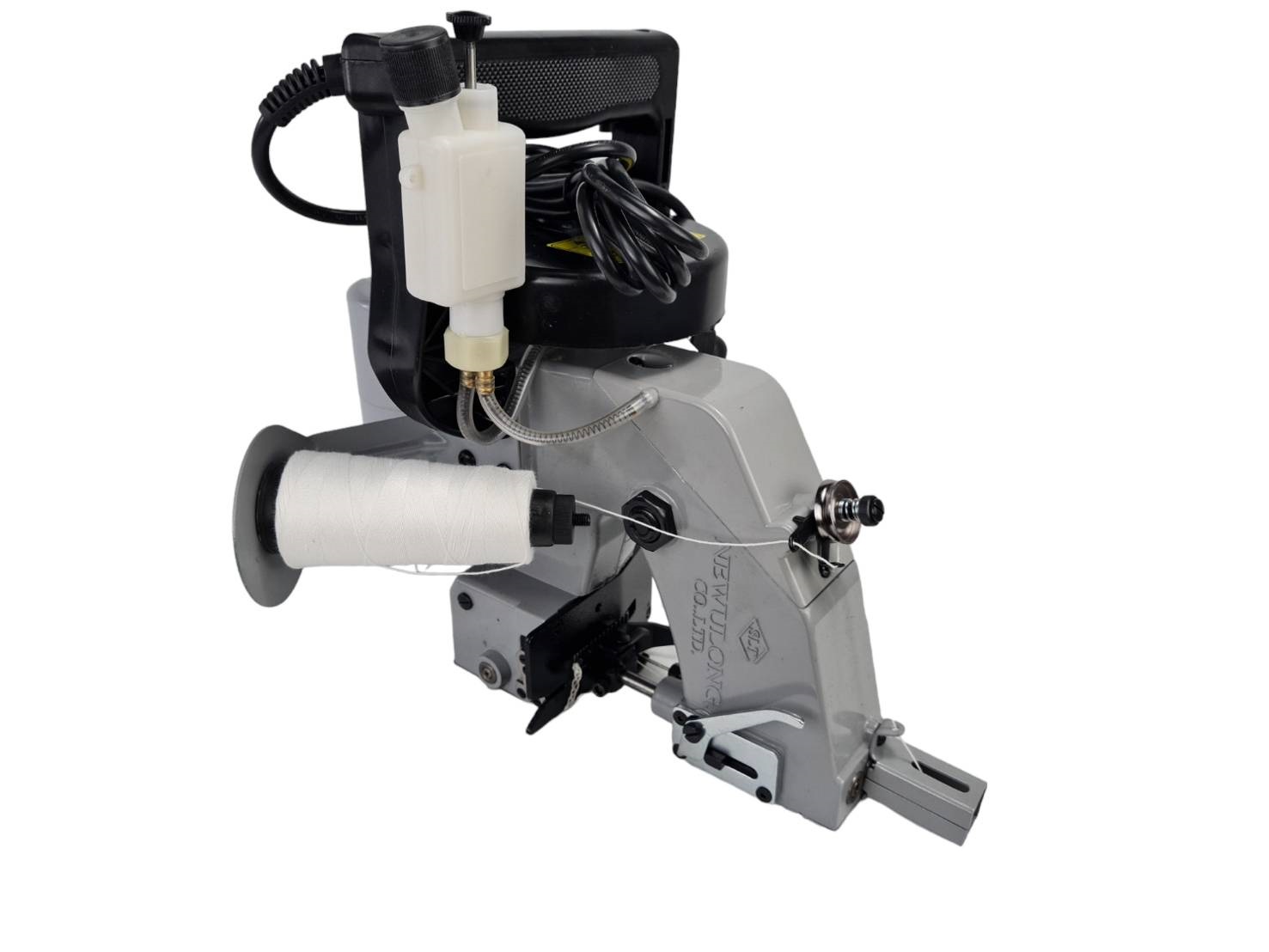 จักรเย็บกระสอบ เครื่องเย็บกระสอบ จักรเย็บปิดปากกระสอบข้าว จักรเย็บปากถุง Newulong ด้ายเดี่ยวและด้ายคู่ (เข็มเดี่ยว)ใช้งานง่ายน้ำหนักเบา