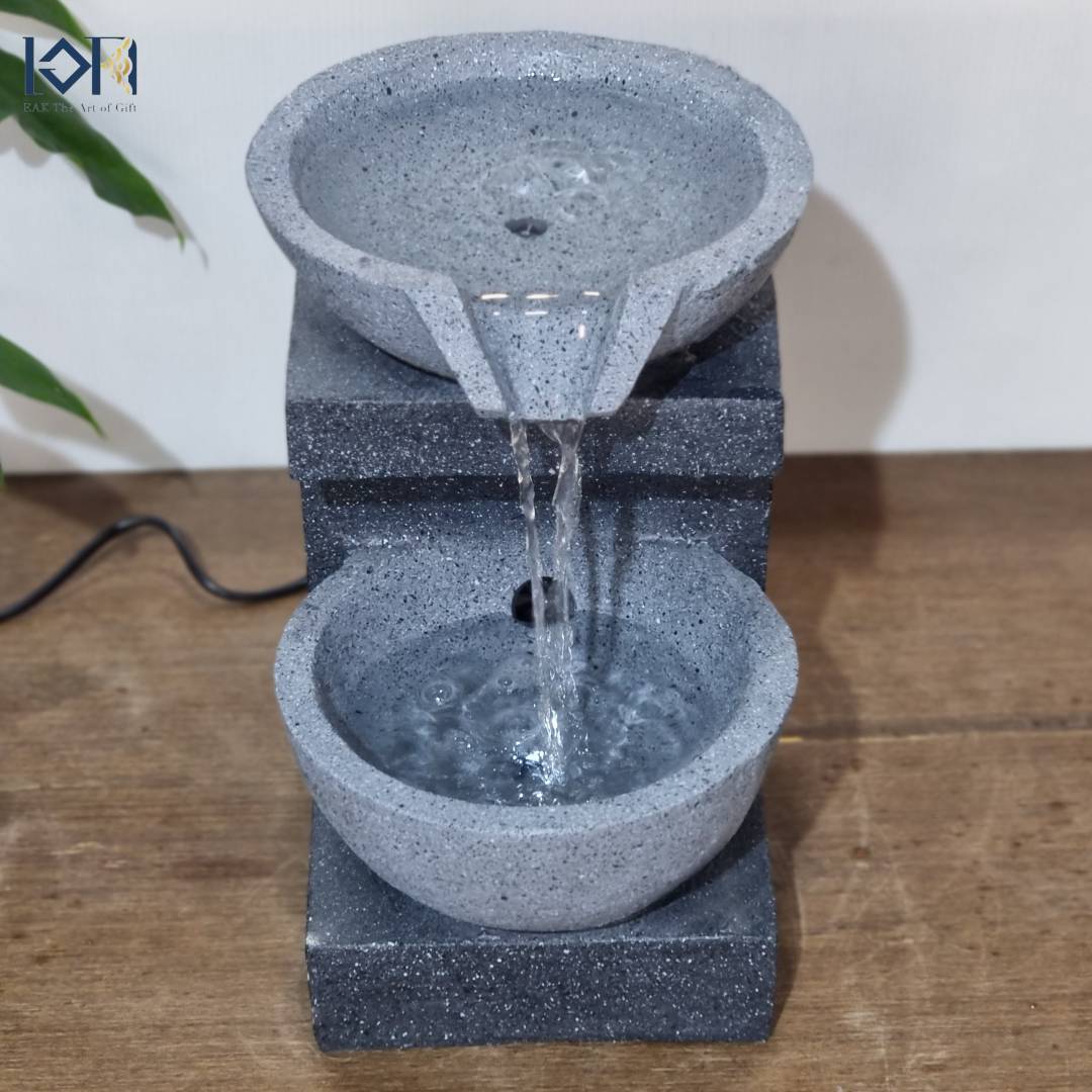 น้ำพุล้นตั้งโต๊ะรหัสสินค้า2375 ของขวัญมงคลเสริมฮวงจุ้ย ตกแต่งบ้าน ตั้งวางโต๊ะร้านค้า ที่ทำงาน