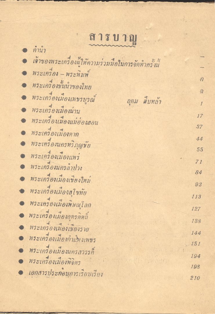 พระเครื่องเมืองเหนือ ๑๕ จังหวัด