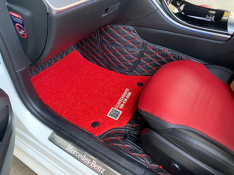 พรมปูพื้นรถยนต์ 7D Benz C350e W206