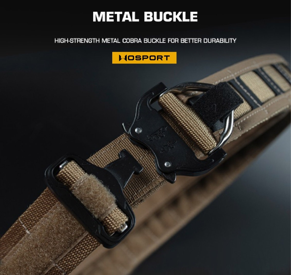 🇹🇭 1145 ไทยแลนด์ แทคติคอล เข็มขัดสนาม Cobra ( WOSPORT ) Special Combat Belt [ BA-28 ]
