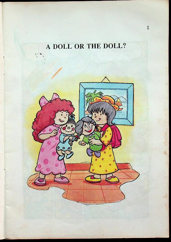 หนังสืออ่านเพิ่มเติมภาษาอังกฤษ ชั้นประถมศึกษาปีที่ 4 A DOLL OR THE DOLL ?