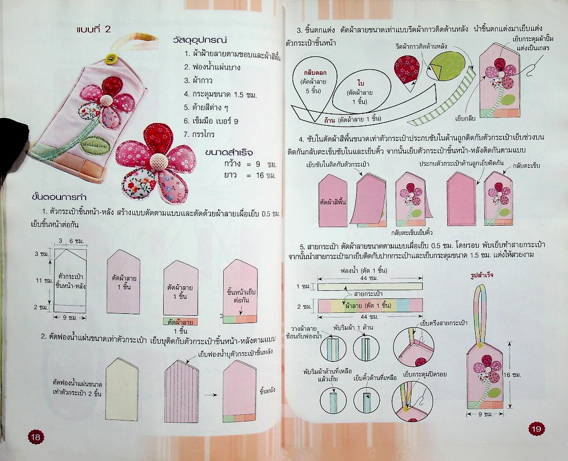 หลากสไตล์ไอเดียสวย งานผ้า โครเชต์ นิตติ้งและงานประดิษฐ์
