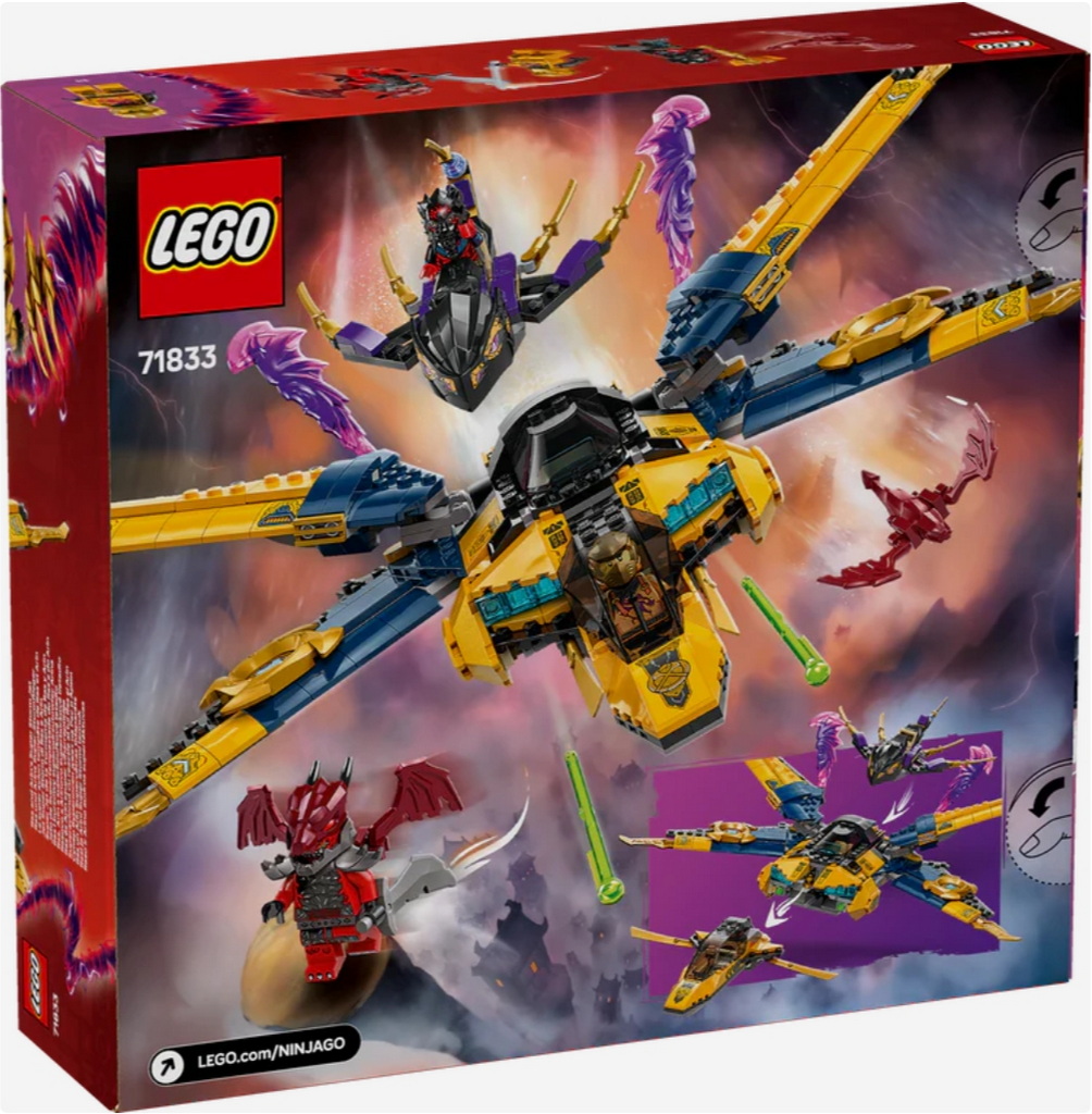 **MTS Toys**เลโก้ Lego 71833 Ninjago : Ras and Arin's Super Storm Jet