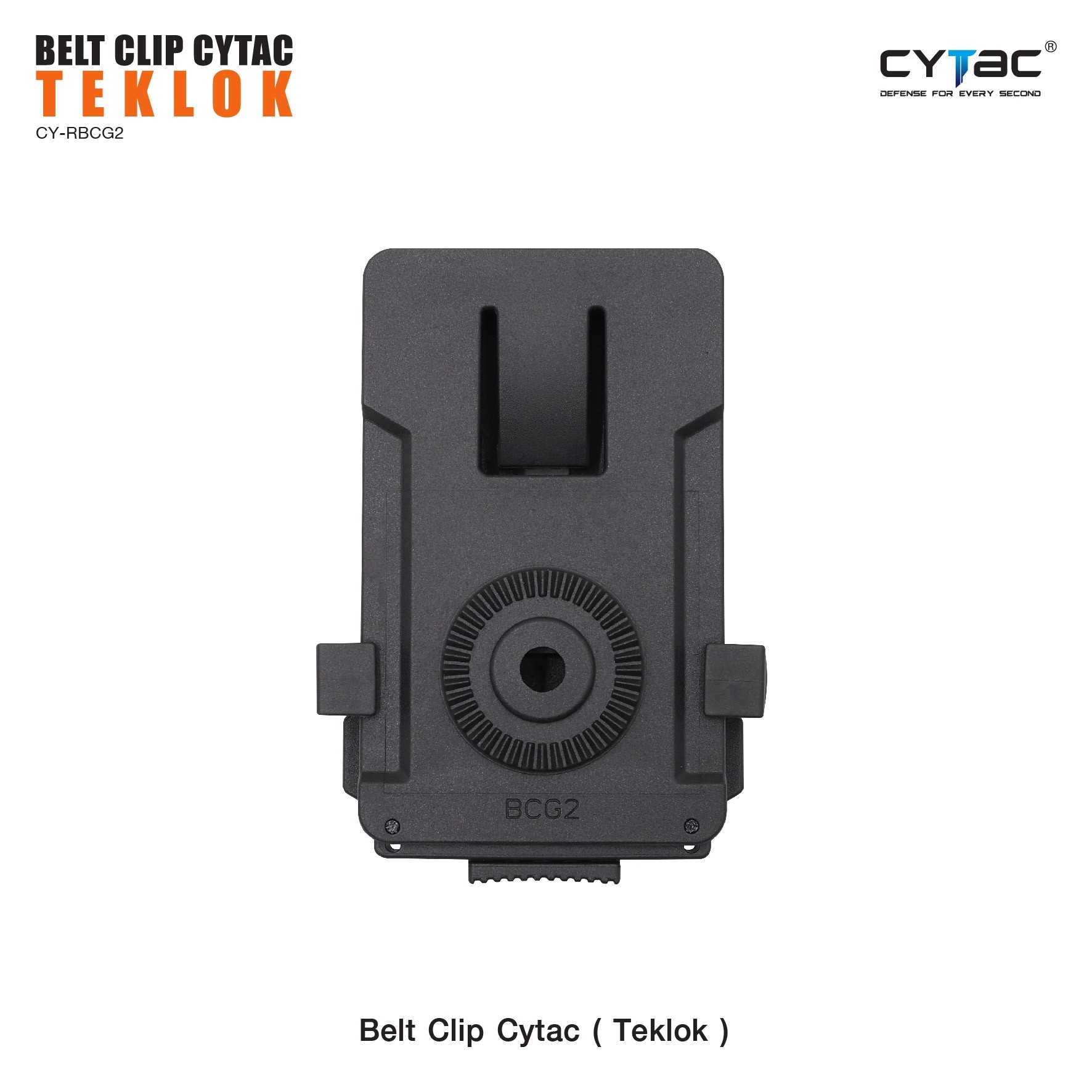 🇹🇭 625 ไทยแลนด์ แทคติคอล Belt Clip Cytac ( Teklok ) เพลทปลดไวติดกับซองปืน Thailand Tactical