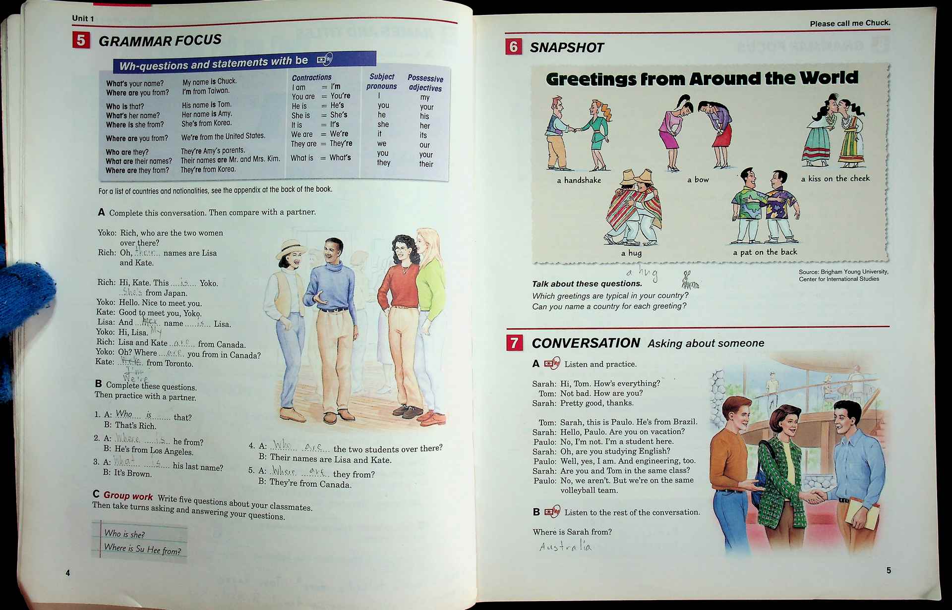 new interchange English for international communication Student's Book 1