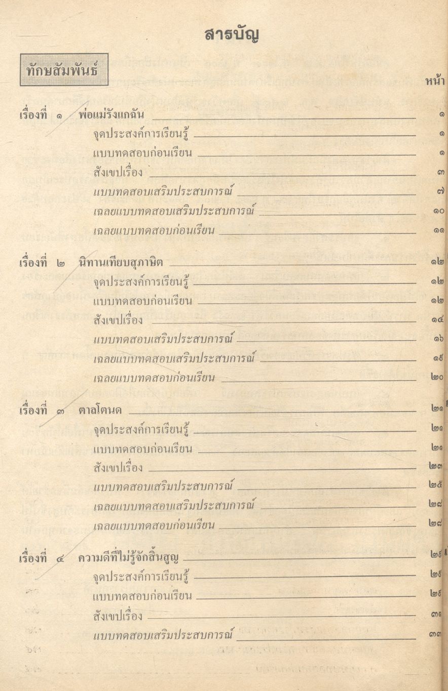 คู่มือภาษาไทย๒ ท ๒๐๓ ท ๒๐๔ มัธยมศึกษาปีที่ ๒
