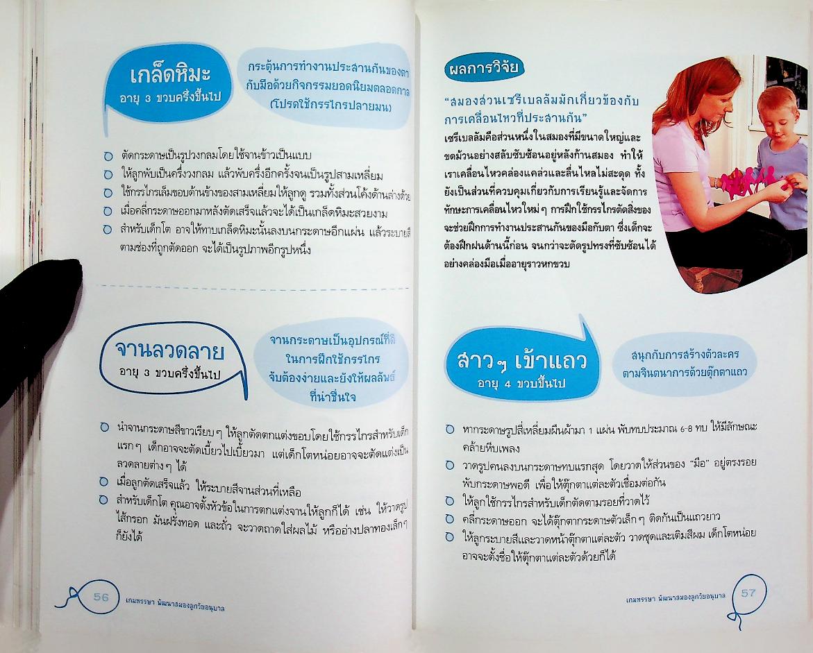 เกมหรรษา พัฒนาสมองลูกวัยอนุบาล