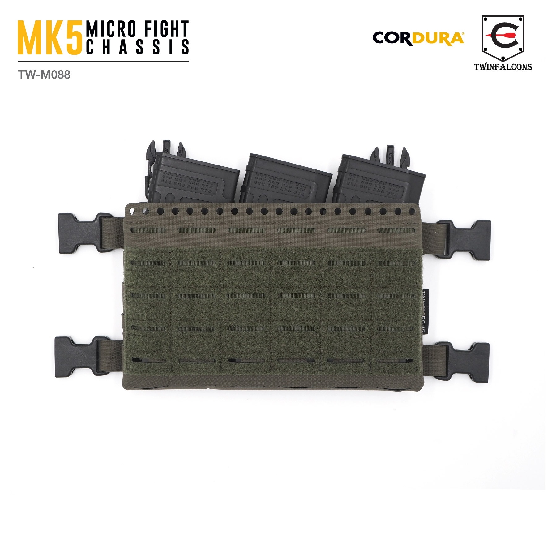 🇹🇭 1101 ไทยแลนด์ แทคติคอล ซองแม็กกาซีน MK5 Micro Fight Chassis ( Twinfalcons ) [ TW-M088 ]