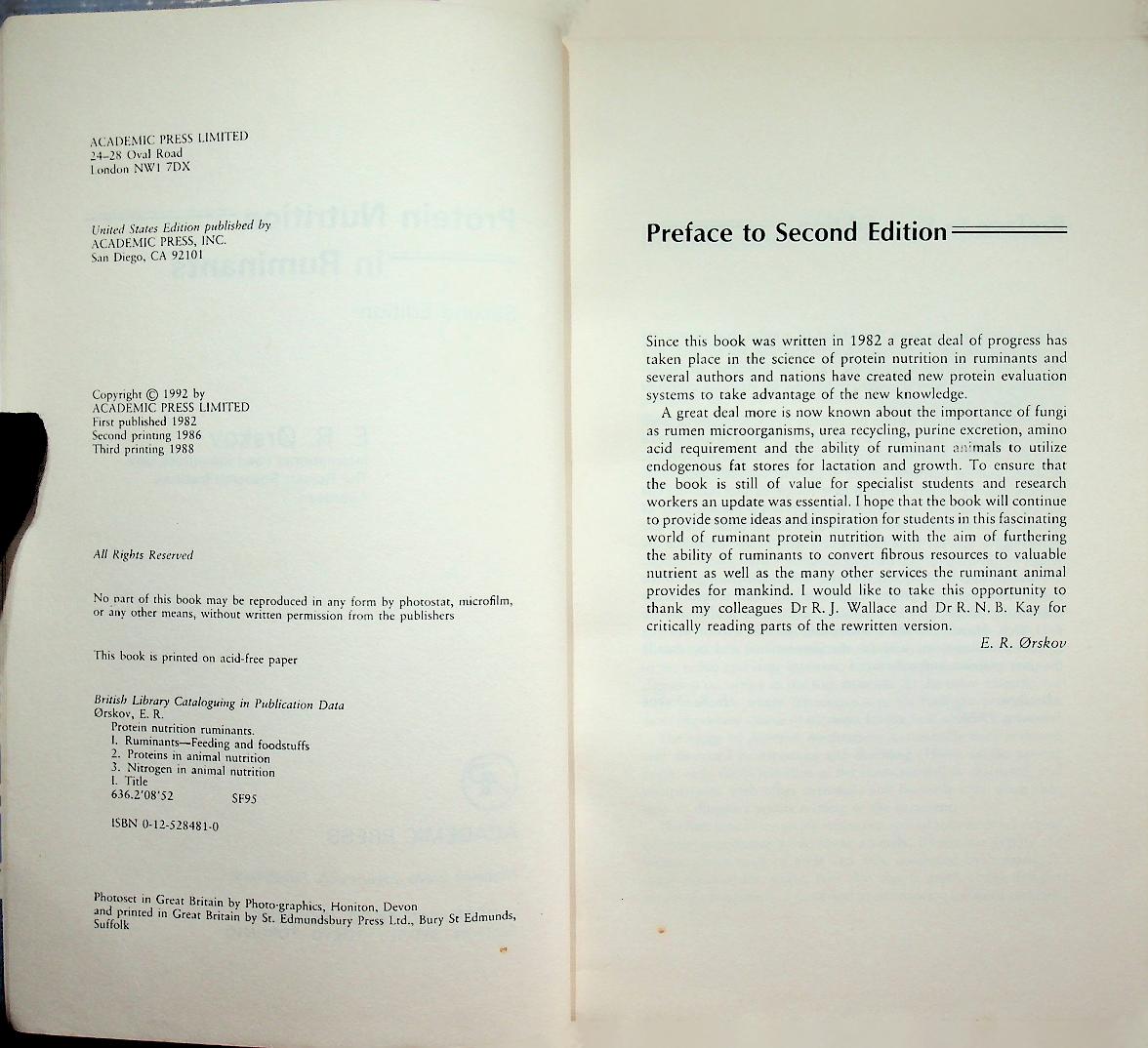 Protein Nutrition in Ruminants