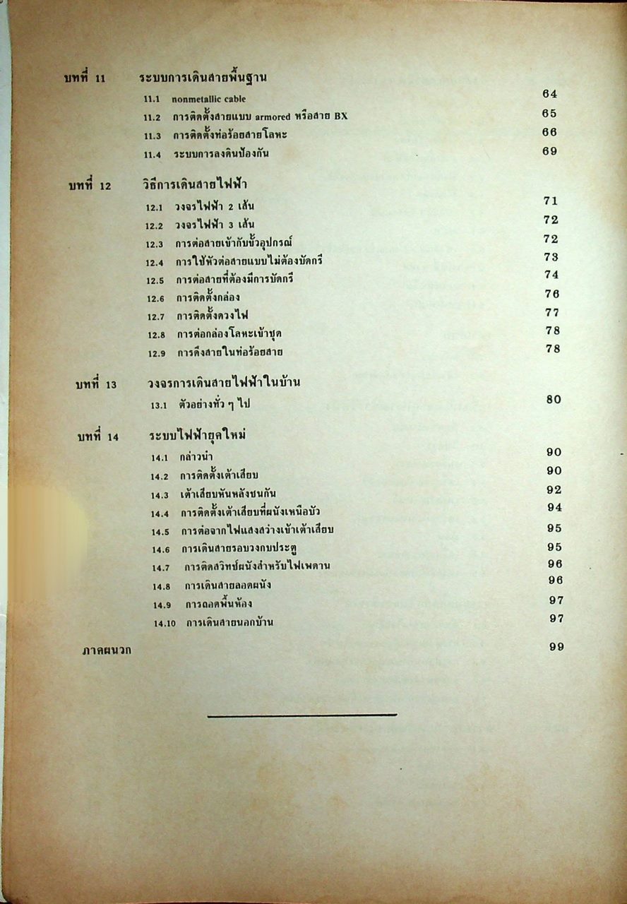 การติดตั้งไฟฟ้าในอาคาร