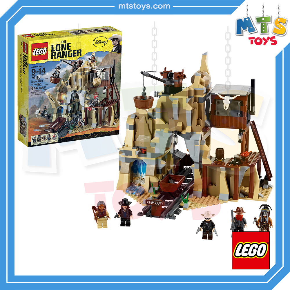 **MTS Toys**เลโก้ Lego The Lone Ranger 79110 : Silver Mine Shootout