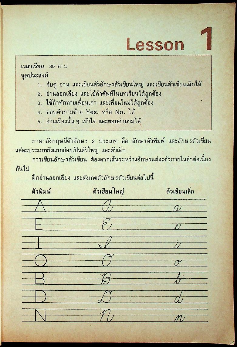 หนังสือเสริมประสบการณ์ กลุ่มประสบการณ์พิเศษ ภาษาอังกฤษ ชั้นประถมศึกษาปีที่ ๖
