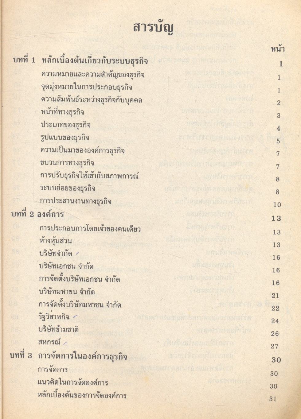 ความรู้เบื้องต้นเกี่ยวกับการประกอบธุรกิจ INTRODUCTION TO BUSINESS OPERATION
