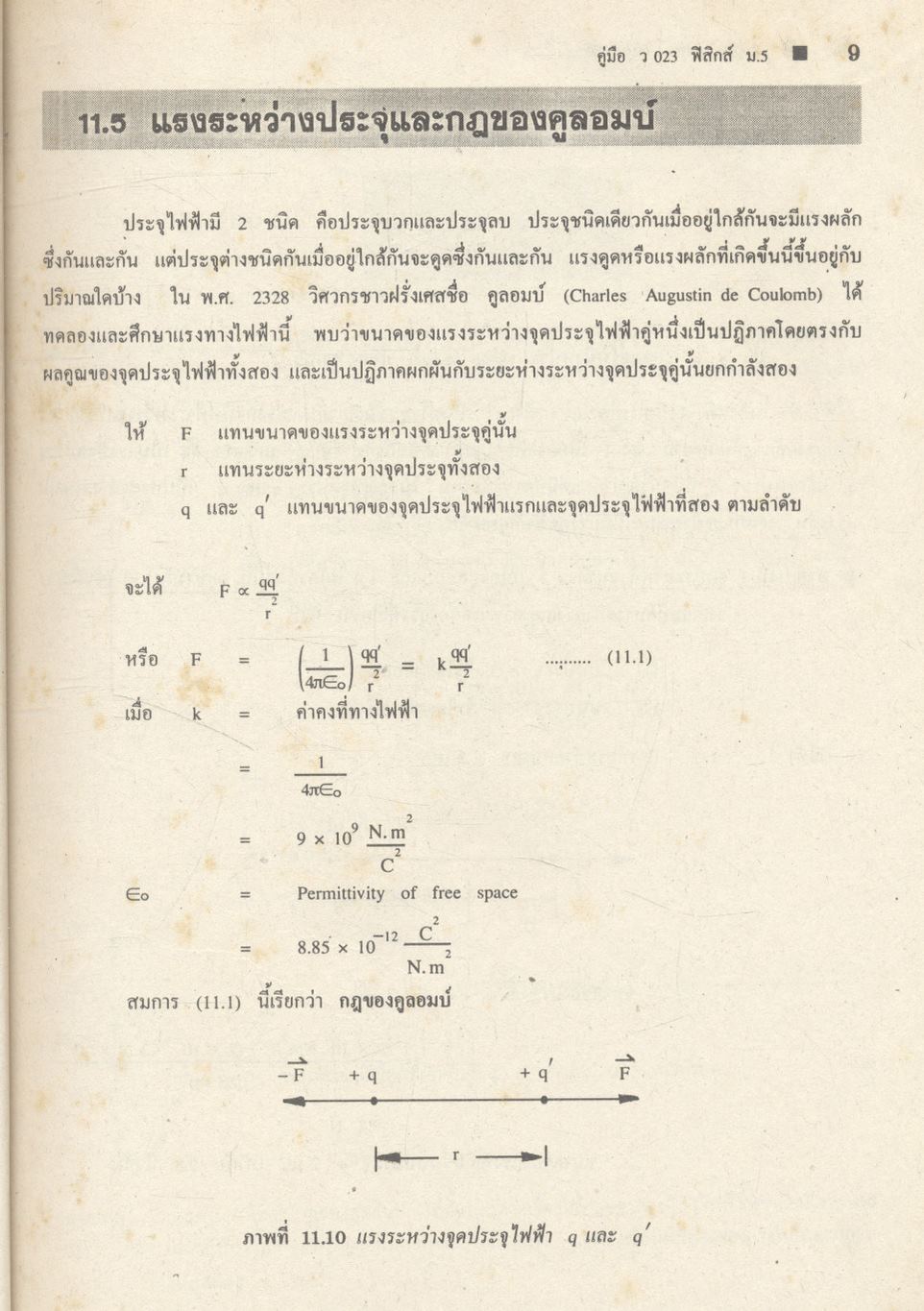 คู่มือ ว 023 ฟิสิกส์ ชั้นมัธยมศึกษาปีที่ 5 ภาคเรียนที่ 2