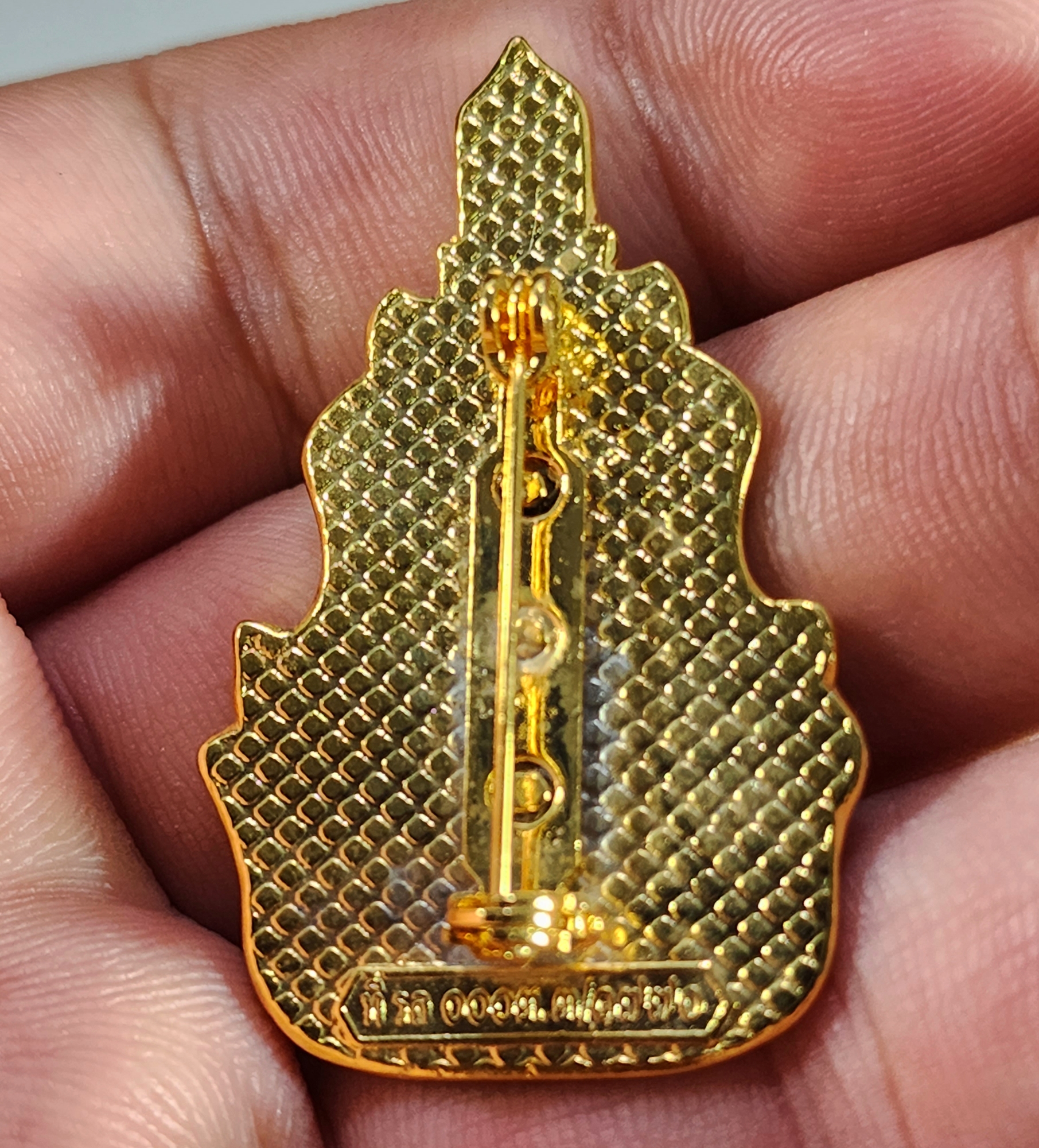 เข็มกลัด ที่ระลึก ภปร ฉลองสิริราชสมบัติครบ 60 ปี 2549 อุปกรณ์ครบชุด