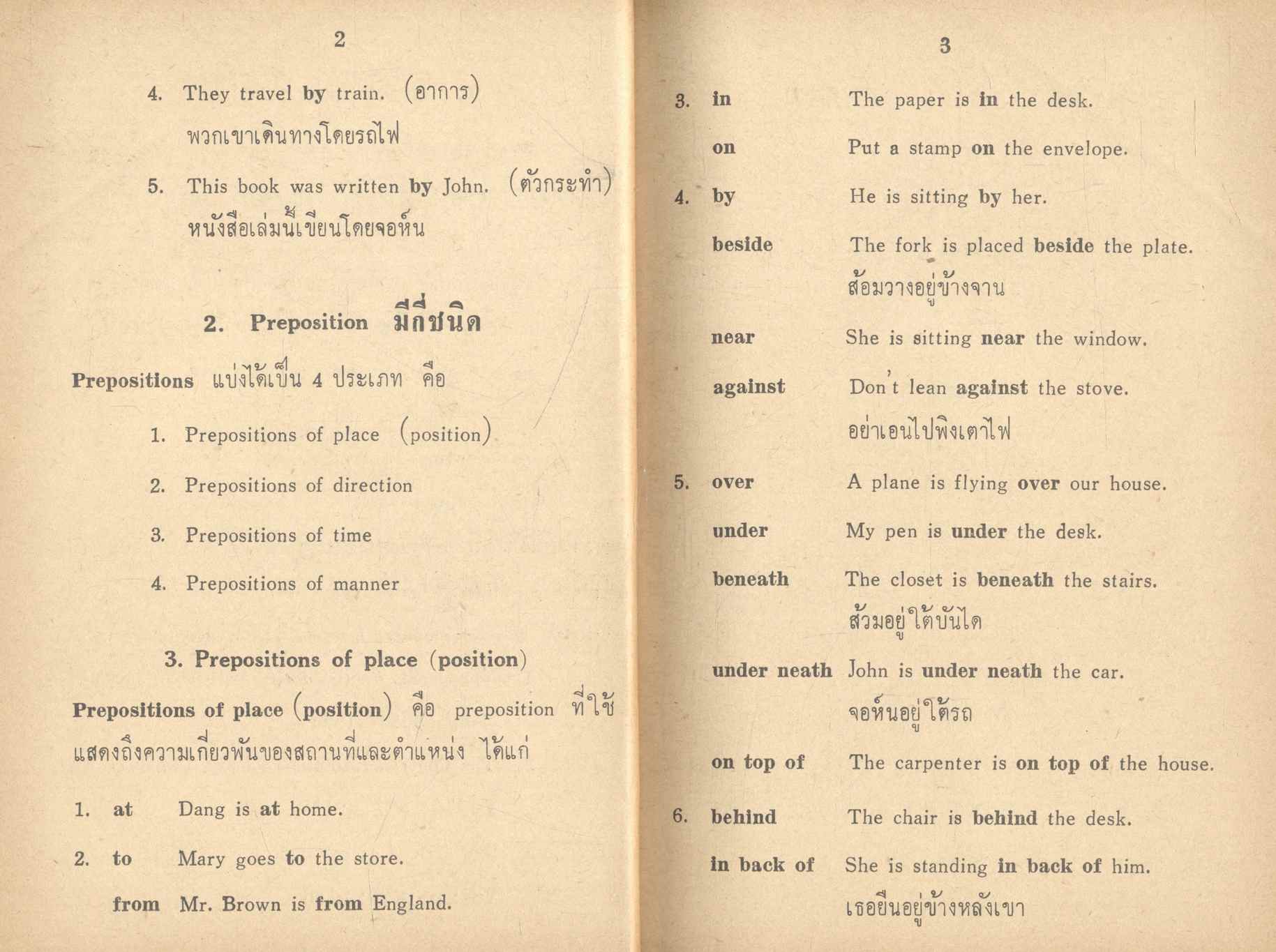 PREPOSITION ฉบับเตรียมสอบ สำหรับนักเรียน ม.,ม.ศ. 1-5 และผู้สนใจ
