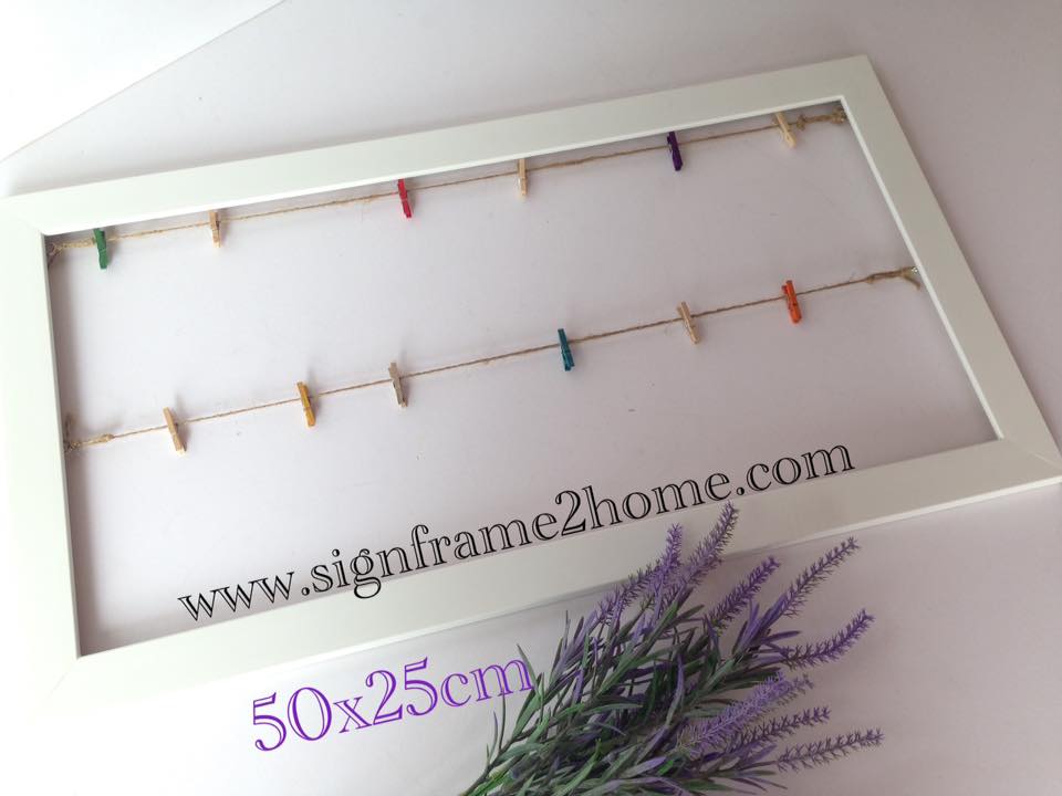 กรอบหนีบรูปโพรารอย ขนาด 50x25cm