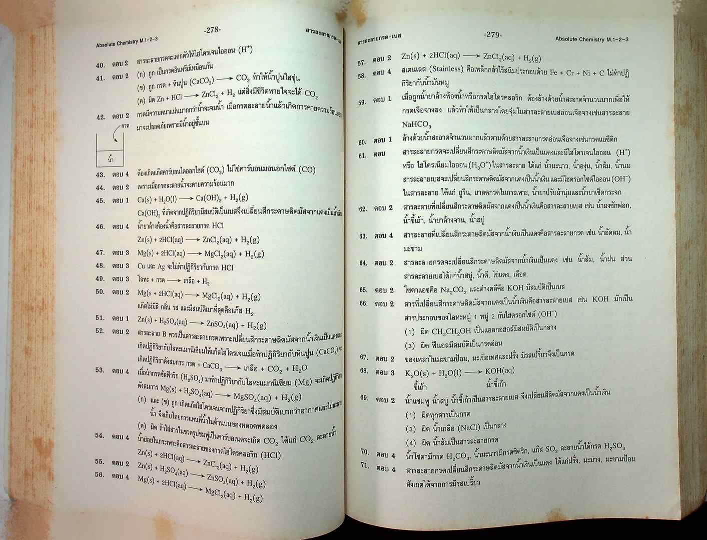 HI-SPEED ABSOLUTE CHEMISTRY ม.ต้น สรุปเข้ม ลุยโจทย์เคมีม.ต้น