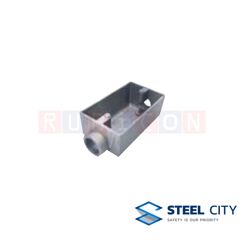 STEEL CITY F.S.C. Boxes ฟูลคัลเลอร์ เอฟ.เอส.บ๊อกซ์ ซิงเกิ้ล แก๊งค์ (FULL COLOR F.S. BOXES SINGLE GANG)