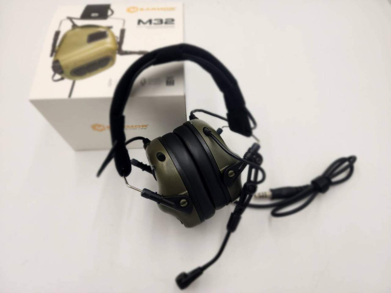 🇹🇭 824 ไทยแลนด์ แทคติคอล ครอบหูฟัง Earmor M32 MOD4