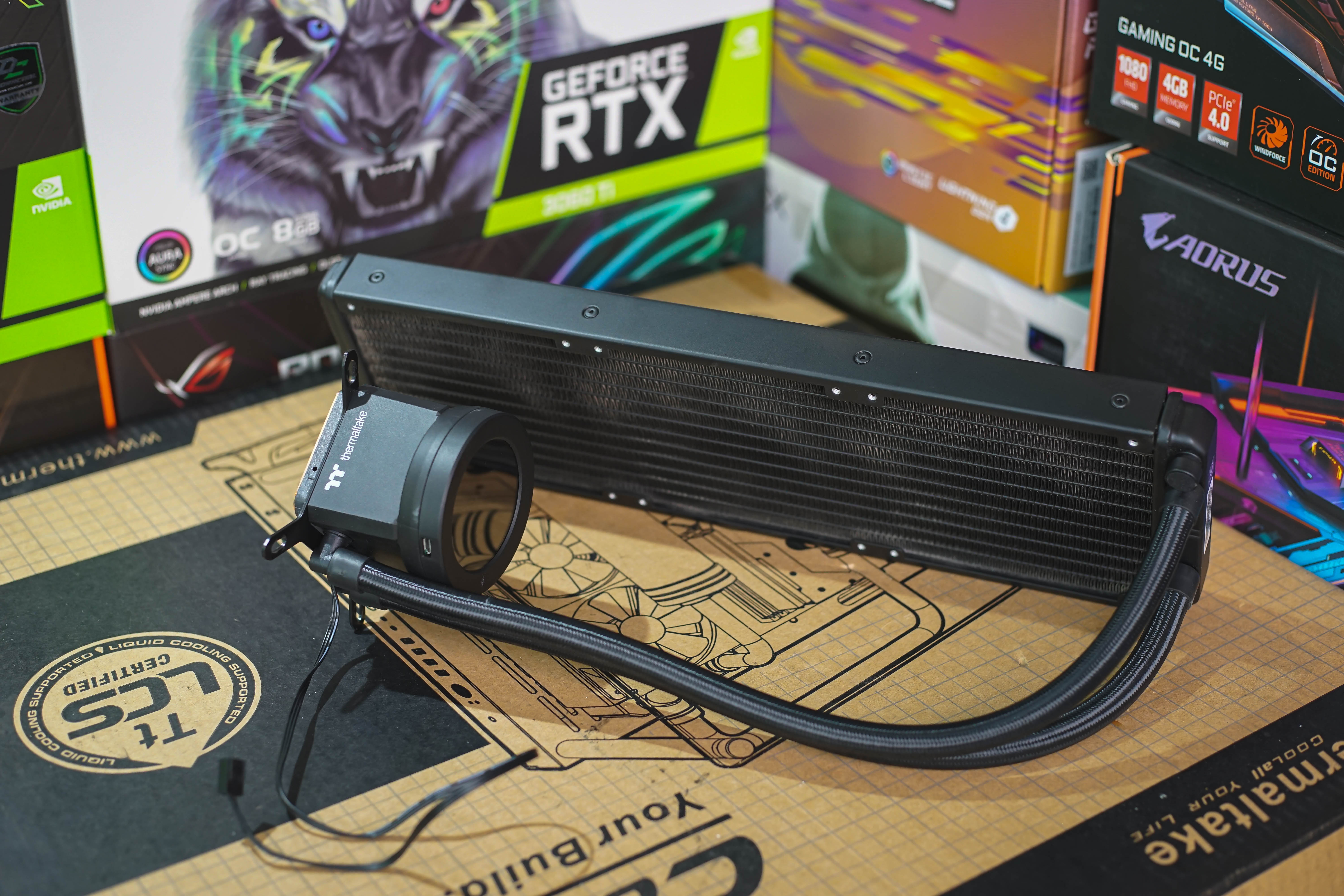 ชุดน้ำ Thermaltake มือสอง Toughliquid ultra 360 สภาพสวย
