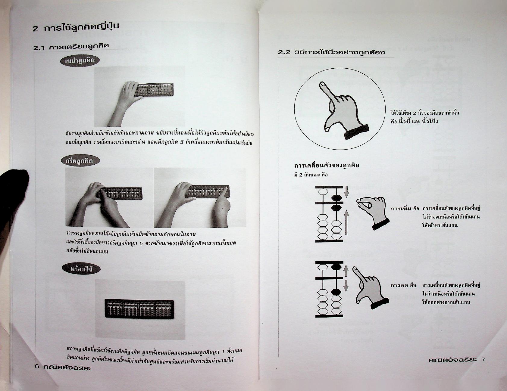 ตำราคณิตอัจฉริยะ บวก-ลบ-คูณ-หาร ฝึกสมาธิ พัฒนาสมองด้วยลูกคิดญี่ปุ่น