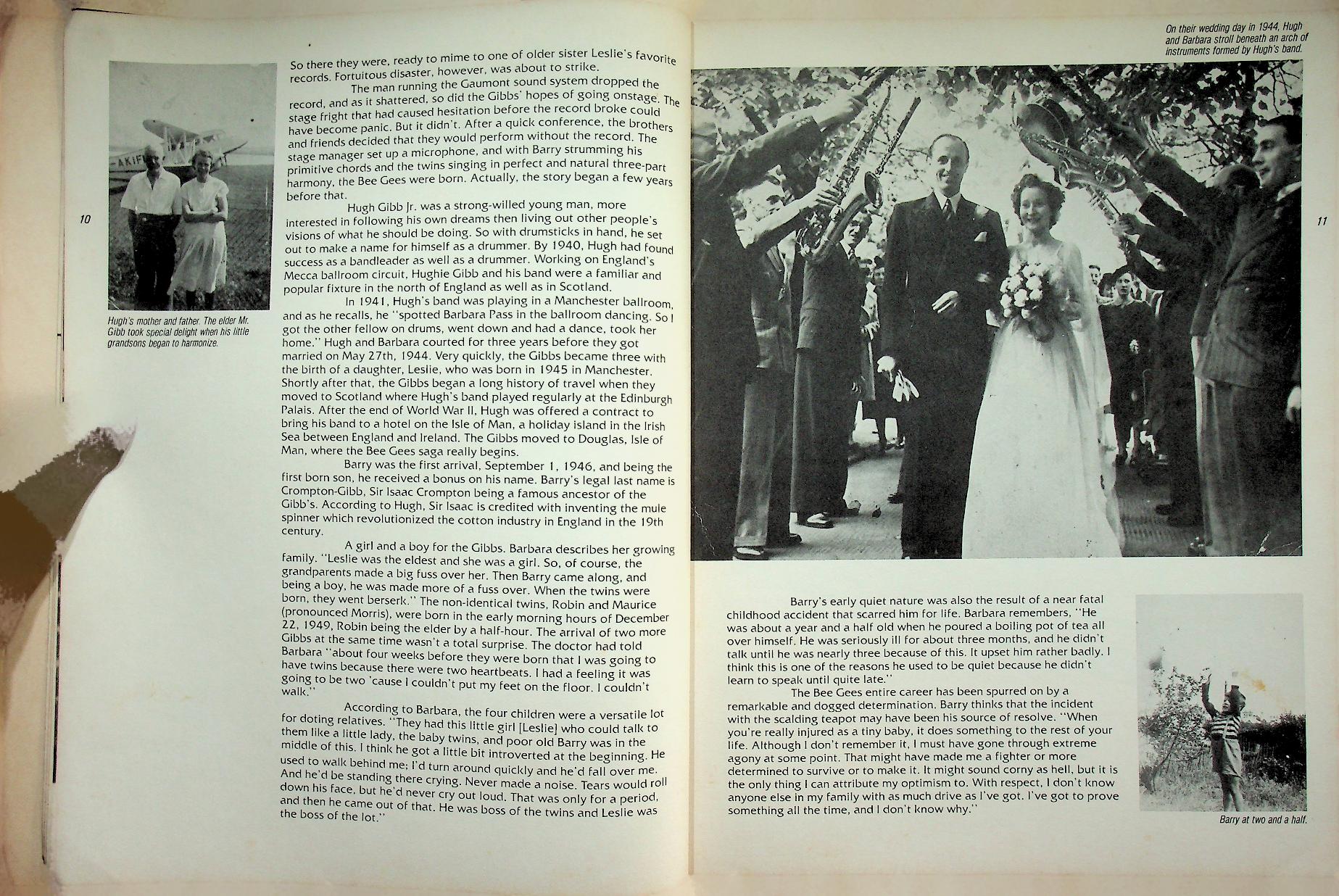 BEE GEES - THE AUTHORIZED BIOGRAPHY (ไม่มีโปสเตอร์)