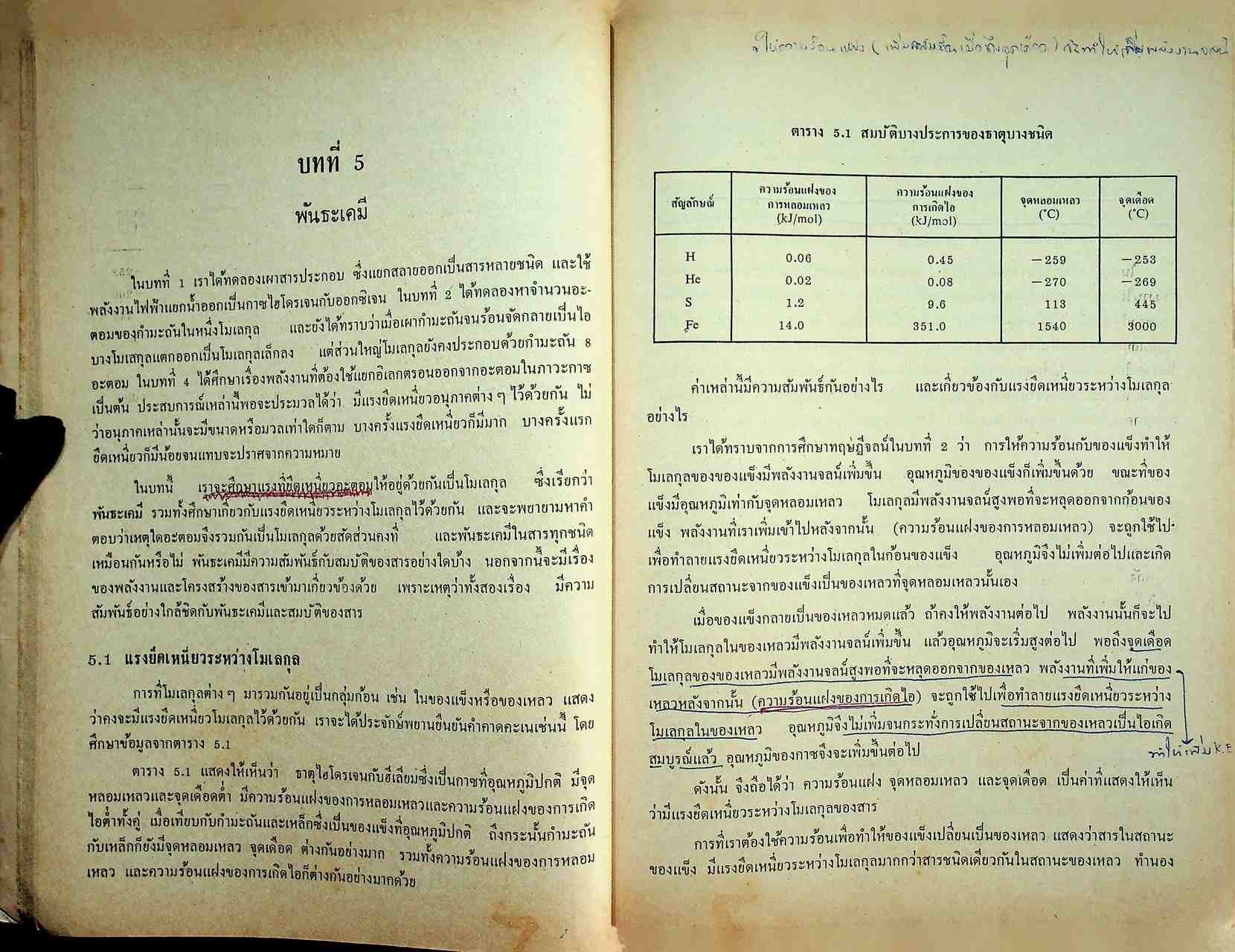 แบบเรียน วิชาเคมี เล่ม ๒ ประโยคมัธยมศึกษาตอนปลาย ของกระทรวงศึกษาธิการ