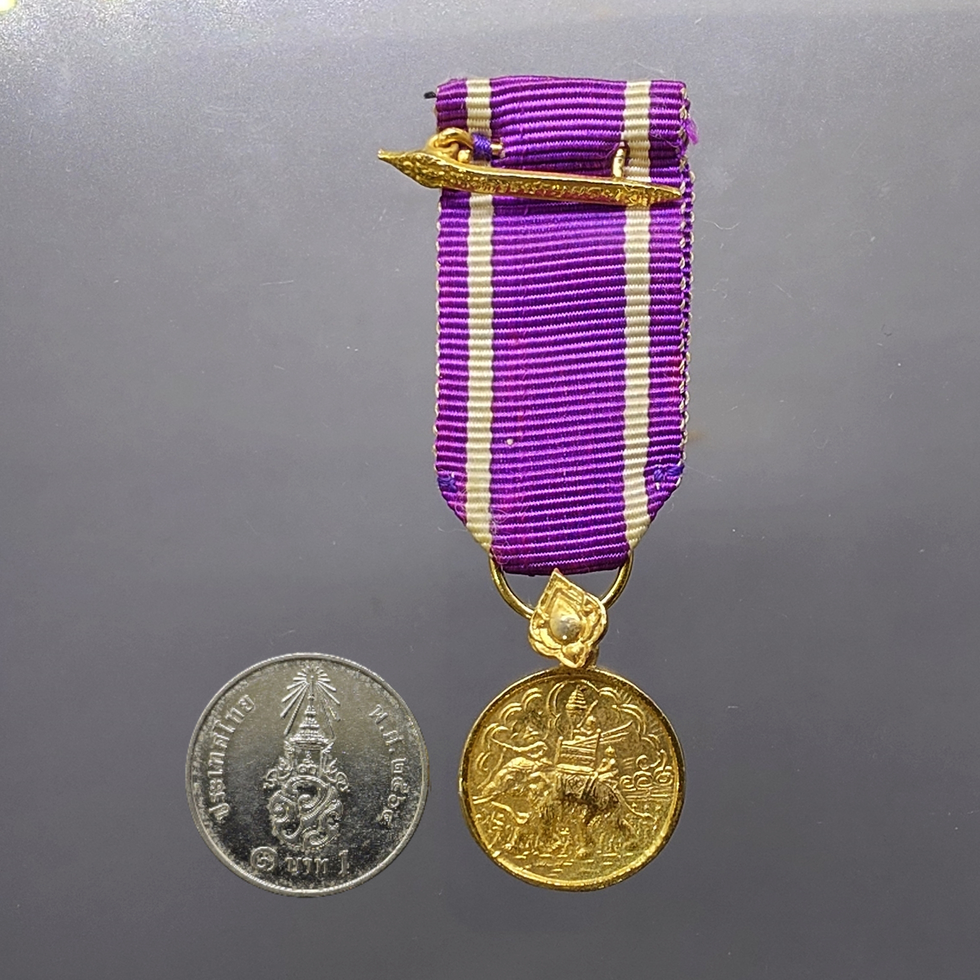 เหรียญราชการชายแดน (ช.ด.) พ.ศ. 2497 แบบย่อ หายาก