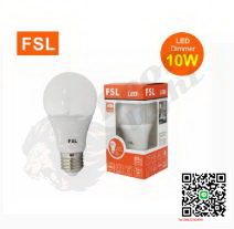G-1-หลอดปิงปอง (หรี่แสงได้) FSL-BLUB-DIM-10W แสงขาวและวอร์มไวท์