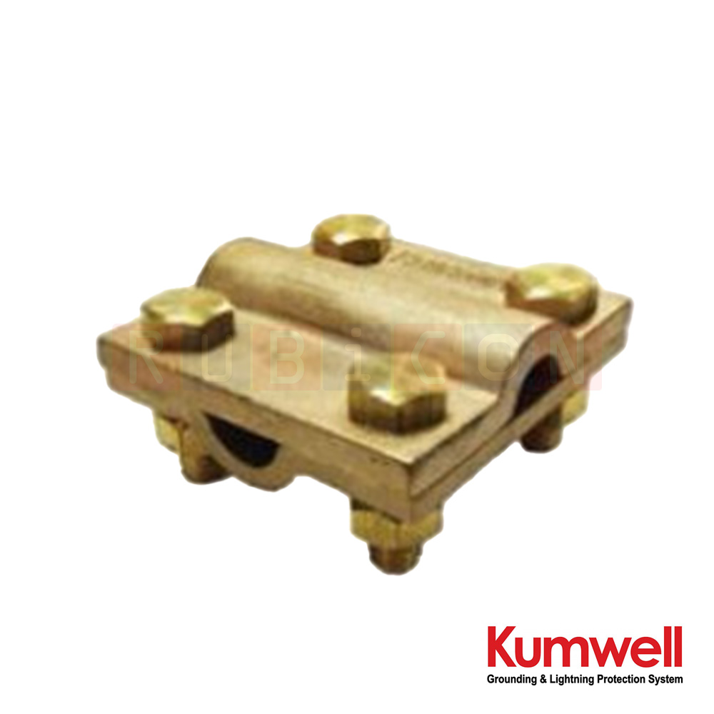 KUMWELL LCAC 35-70A ตัวรองสายอลูมิเนี่ยม (Cable Cross Clamp) Cable Size 35-70 mm2 , Aluminium