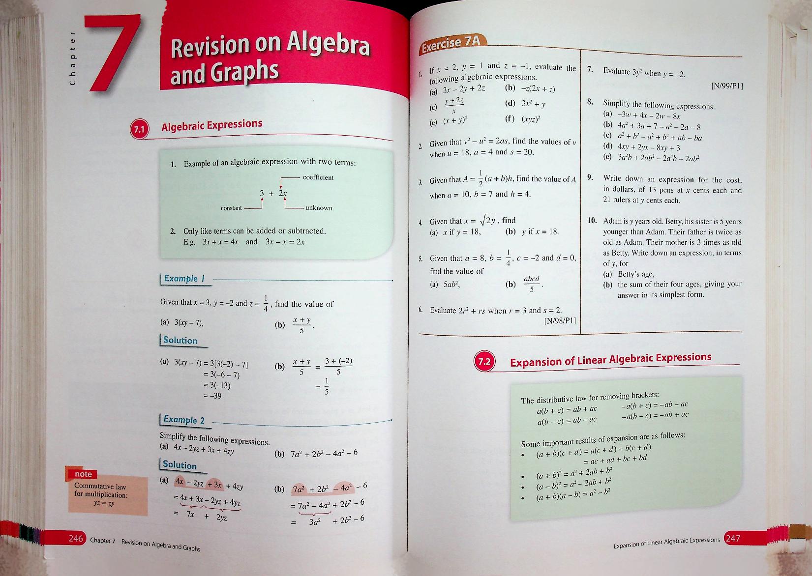 New Mathematics Counts Secondary 4 Normal (Academic)