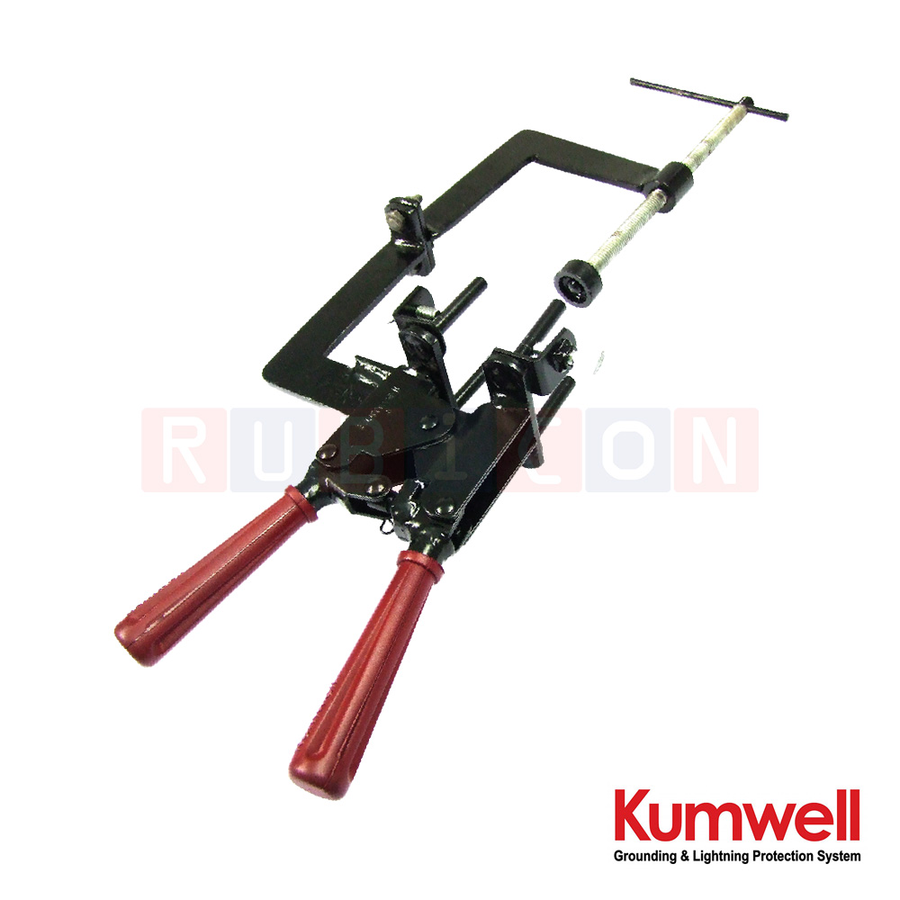 KUMWELL *HCD00-Y แคลมป์จับแบบหนีบ แคลมป์จับแบบ "D" พร้อมตัวรองรับคาน "Y" (Handle Clamp) Type "D" with Beam Support "Y"