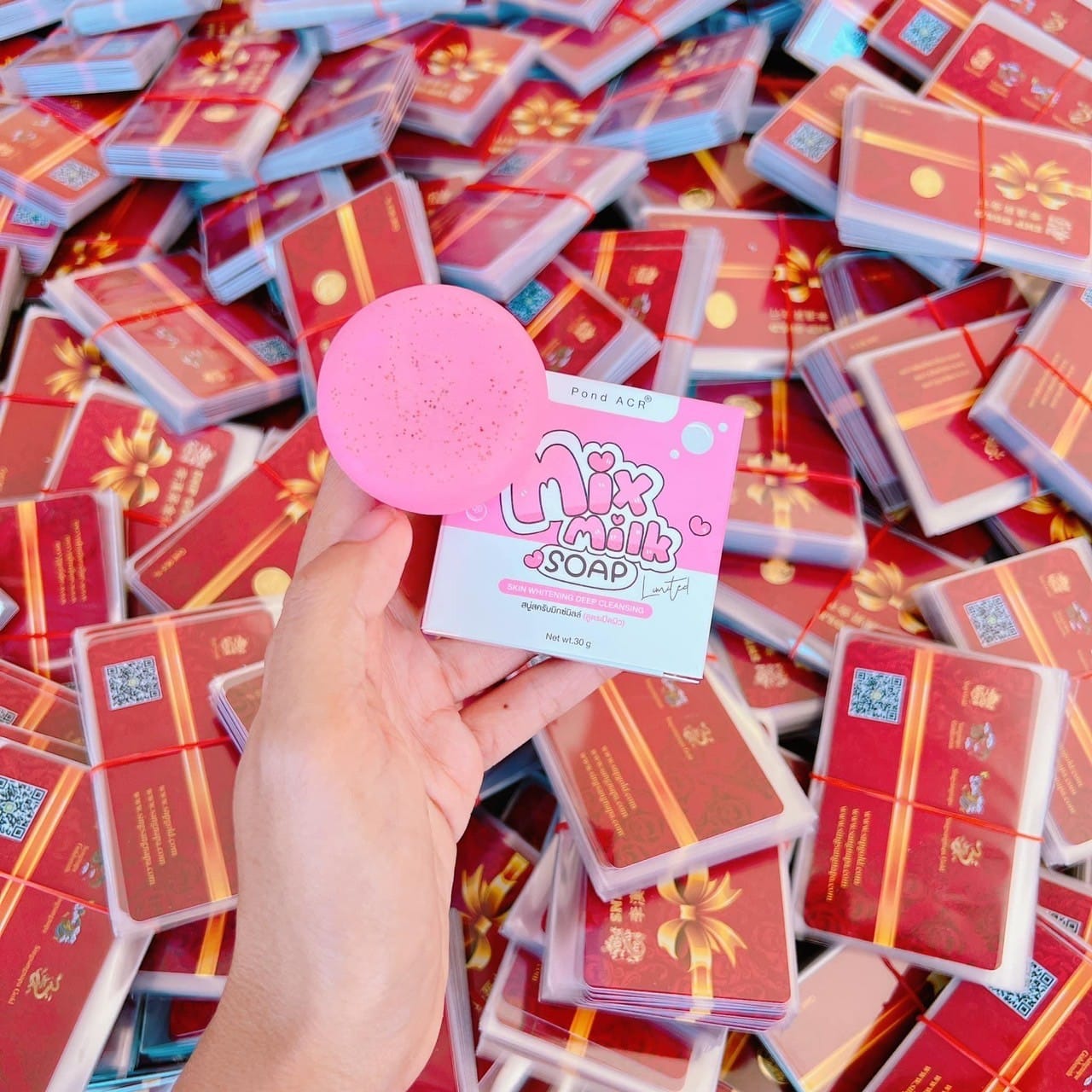 สบู่มิกซ์มิลล์ mix milk By pondARCแพ็คเกจใหม่
