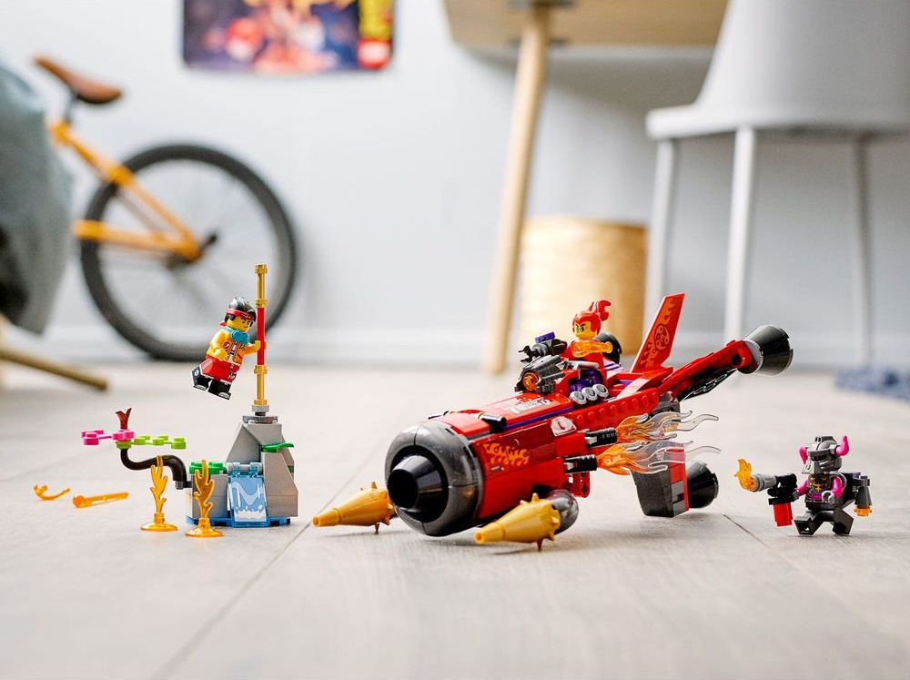 **MTS Toys**เลโก้ Lego 80019 Monkie Kid : Red Sun's Inferno Jet