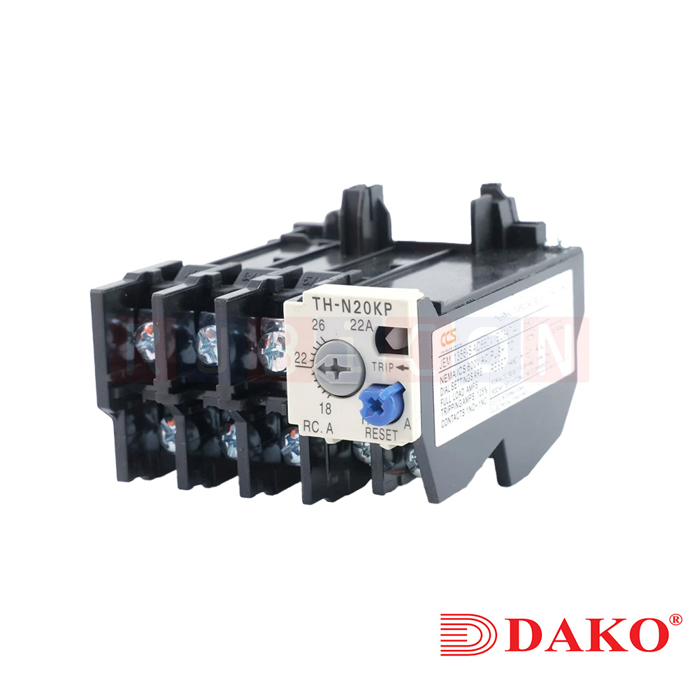 "DAKO" TH-N20 (16-22A) โอเวอร์โหลด
