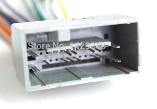 ปลั๊กตรงรุ่น Honda 24 pin สำหรับ 2din Pioneer ไม่ตัดต่อสายไฟ