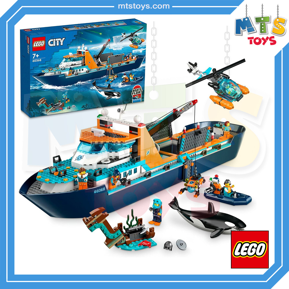 **MTS Toys**เลโก้ Lego 60368 City : Arctic Explorer Ship