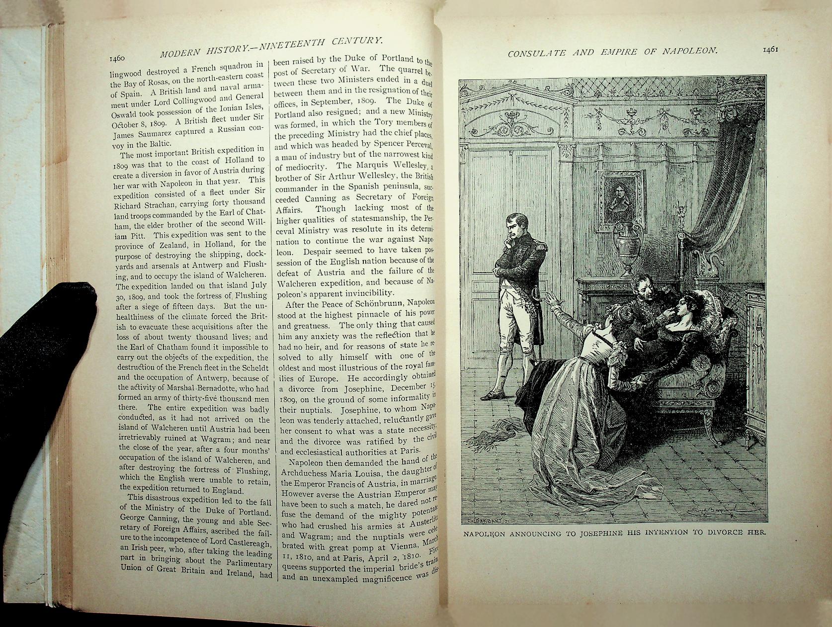 LIBRARY OF UNIVERSAL HISTORY By ISRAEL SMITH CLARE Volume V.