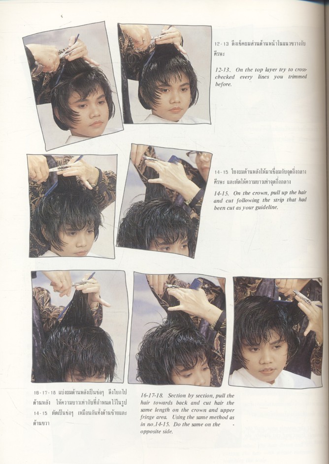 แฟชั่นแบบผม HAIR STYLE MASTERLY DESIGNED HAIRSTYLE VOL.8