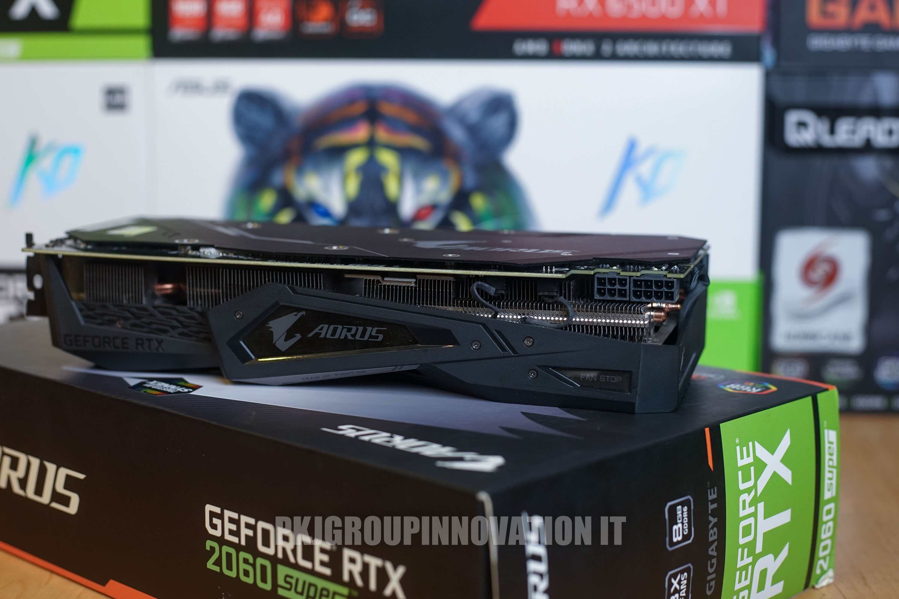 การ์ดจอ RTX2060 SUPER /8GB GIGABYTE AORUS พร้อมใช้งาน