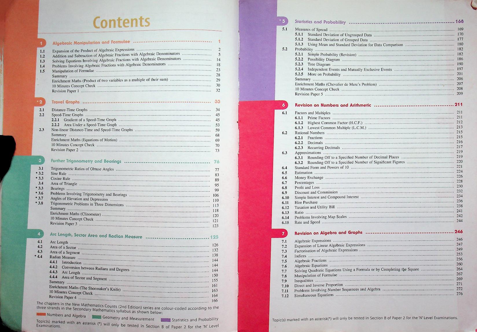 New Mathematics Counts Secondary 4 Normal (Academic)