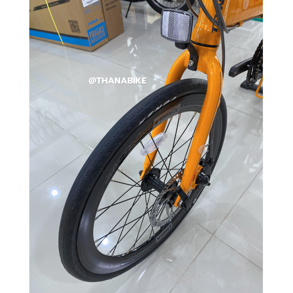 จักรยานพับ TRINX FLYBIRD 3.0 เฟรมอลู ล้อ 20 นิ้ว (451) เกียร์ SORA (27sp) FOLDING BIKE